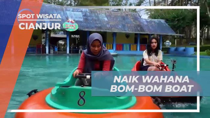 Seru-seruan Uji Ketangkasan Bermain Bom-bom Boat, Cianjur
