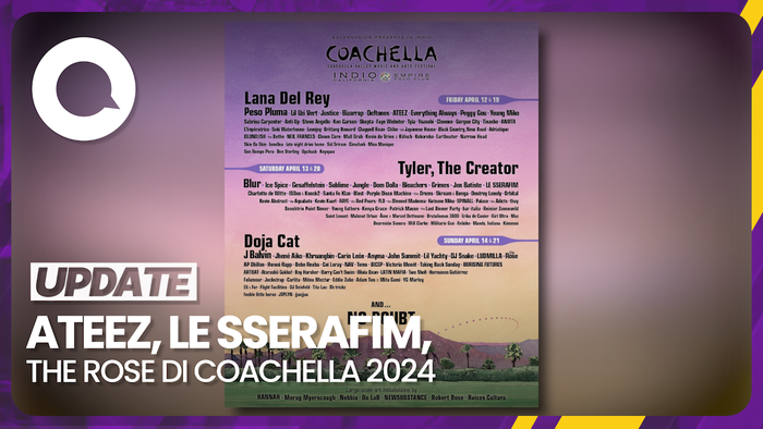 ATEEZ, LE SSERAFIM, dan The Rose Bakal Tampil di Coachella 2024