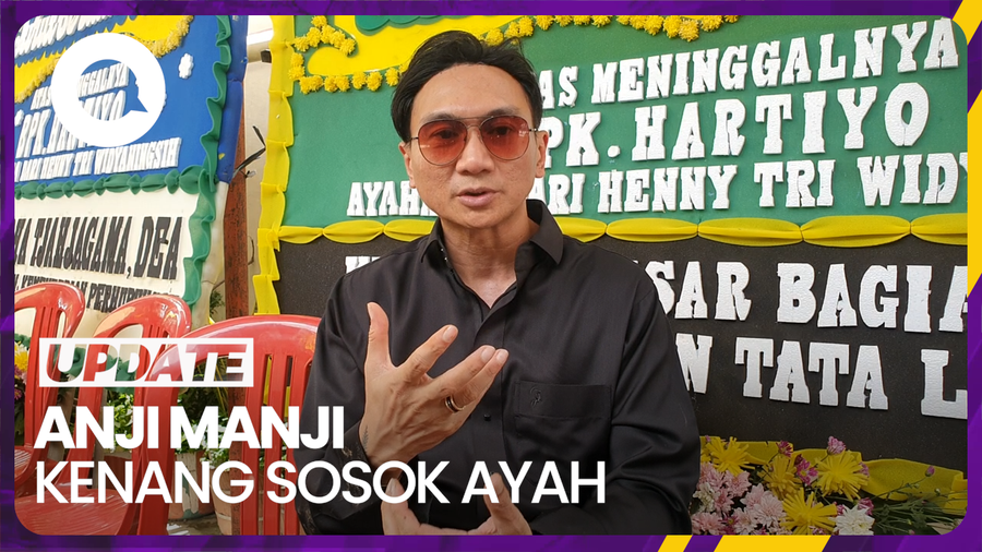 Anji Manji Kenang dan Relakan Kepergian Ayah Sambungnya