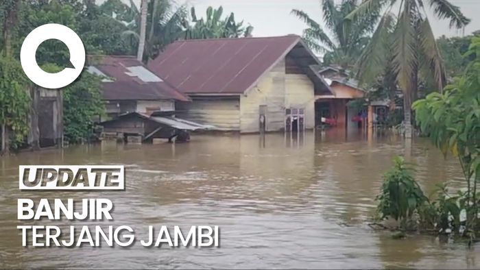 Banjir Terjang Jambi, 5 Wilayah Tetapkan Status Tanggap Darurat
