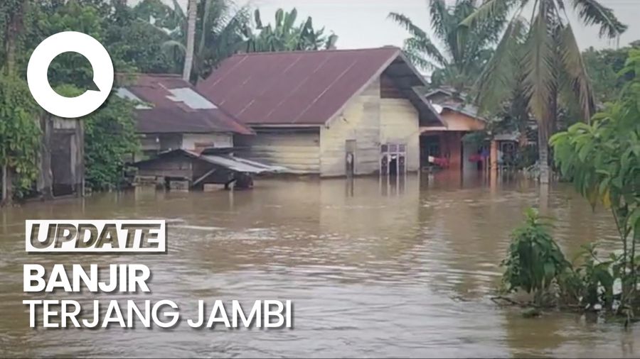 Banjir Terjang Jambi, 5 Wilayah Tetapkan Status Tanggap Darurat