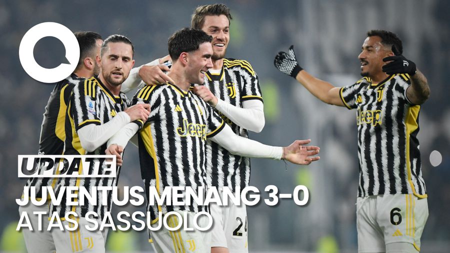 Juventus Bungkam Sassuolo, Dusan Vlahovic Bintangnya