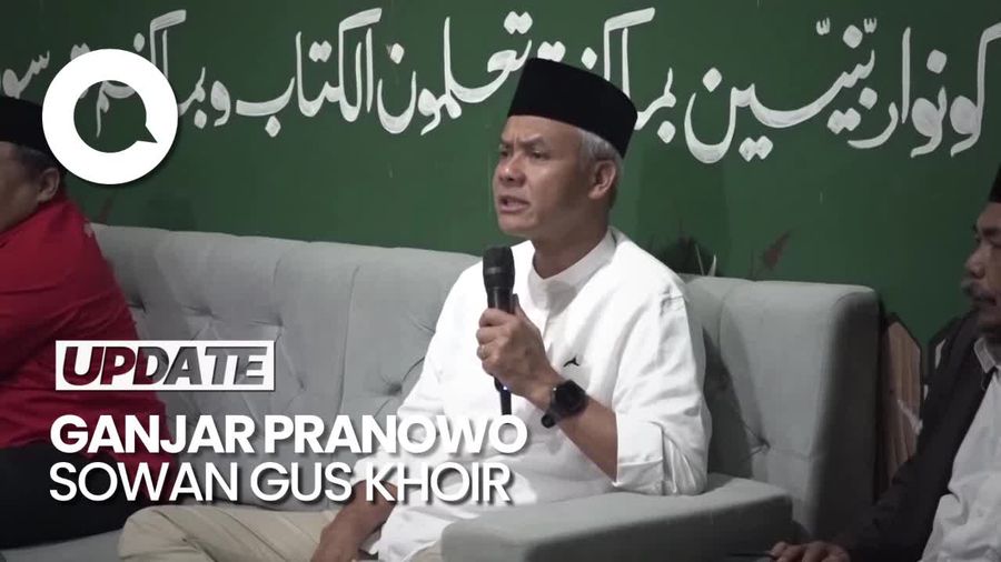 Momen Ganjar Sowan & Menginap di Ndalem Gus Abu Khoir Batang