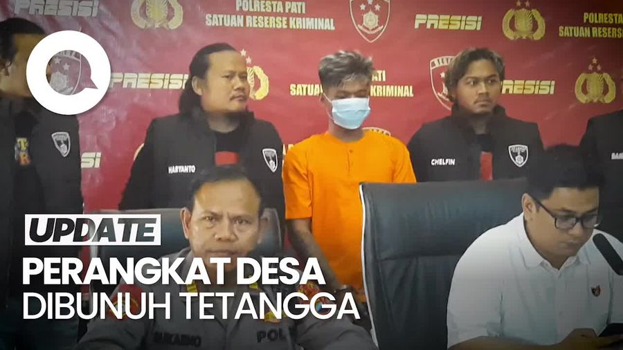 Perangkat Desa di Pati Dibunuh Tetangga seusai Salat Subuh