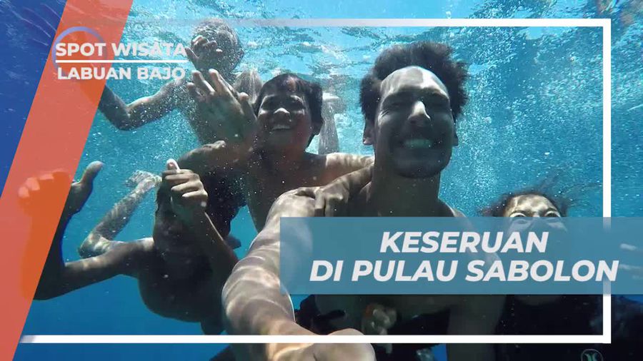 Terjun ke Laut Sabolon, Menikmati Kesegaran dan Kejernihan Airnya, Labuan Bajo