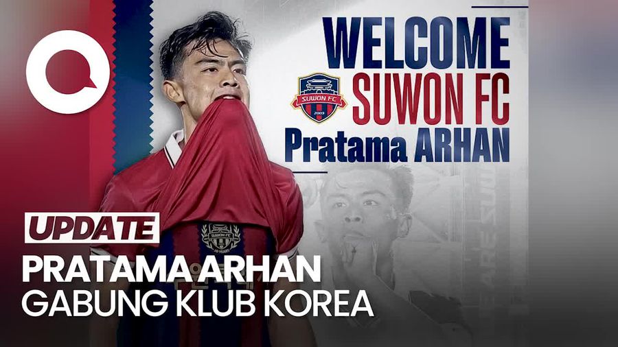 Pratama Arhan Resmi Bergabung ke Suwon FC