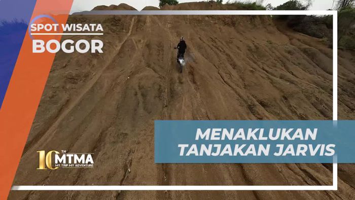 Mencoba Menaklukkan Tanjakan Jarvis di Bukit Hambalang Bogor 