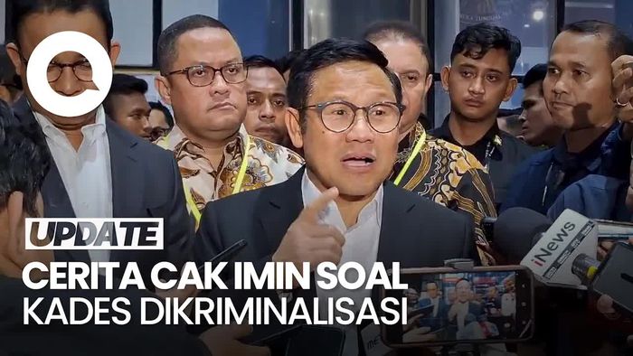 Cak Imin Dapat Laporan Banyak Kades Dikriminalisasi dengan Dalih Korupsi