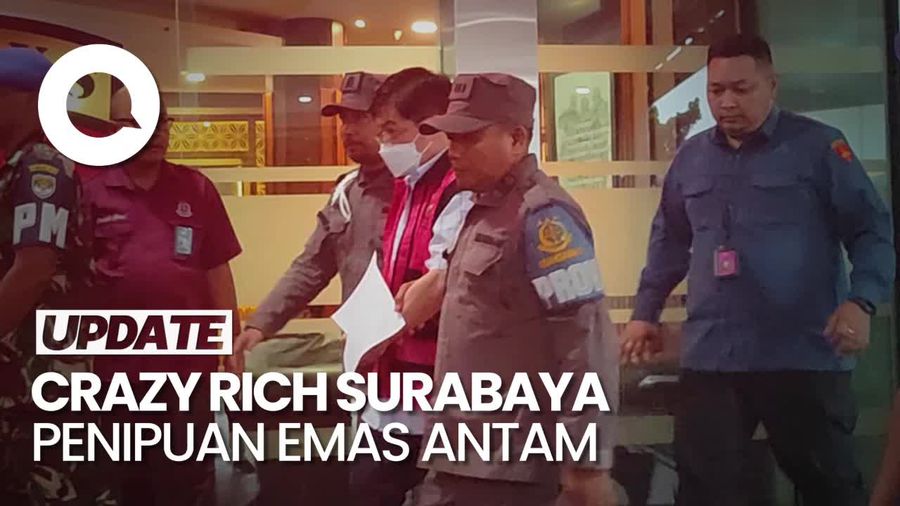 Tampang Crazy Rich Surabaya Tersangka Penipuan 1,1 Ton Emas Antam