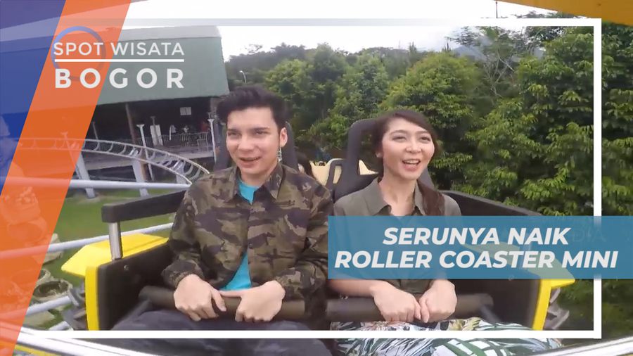 Mencoba Wahana Mini Roller Coaster yang Bikin Deg-degan, Bogor