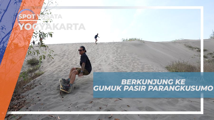 Gumuk Pasir Parangkusumo, Hamparan Gundukan Pasir Gunung Merapi yang Bermuara di Pantai Slatan Yogyakarta