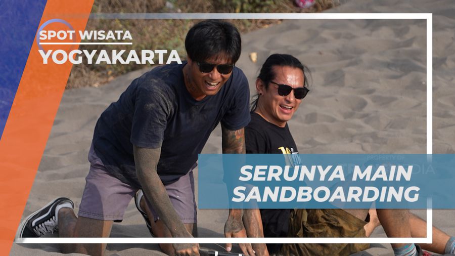 Sensasi Seru Meluncur di Gumuk Pasir Parangkusumo, yang Memacu Adrenalin, Yogyakarta