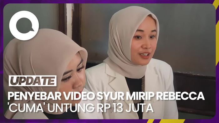 Kuasa Hukum Bantah Penyebar Video Syur Mirip Rebecca Untung Rp 50 Juta
