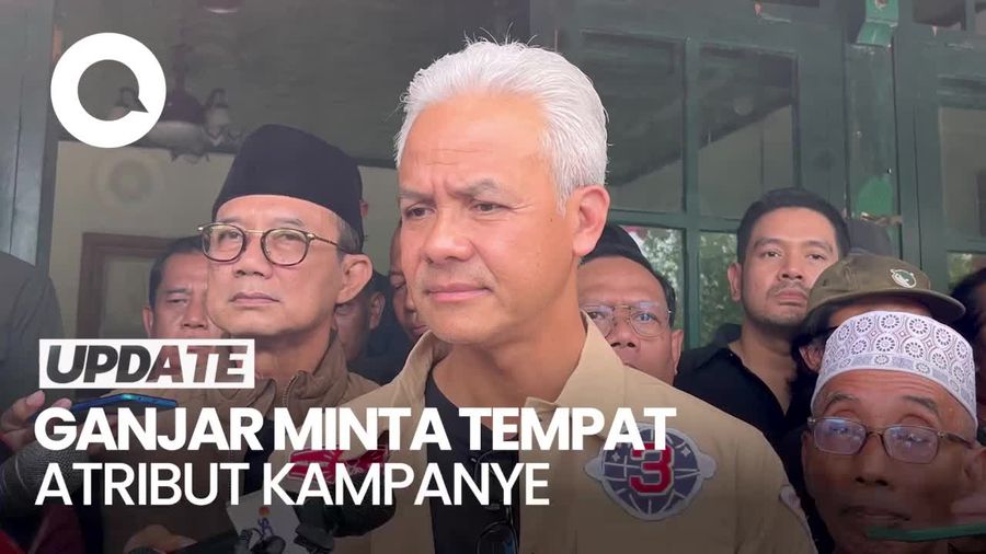 Ganjar soal Atribut Kampanye Amburadul: Diatur hingga Dibatasi