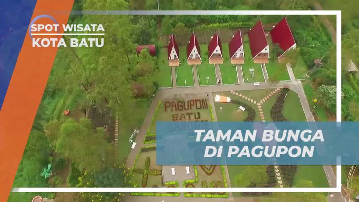 Menyusuri Suasana Asri Taman Bunga Pagupon Kota Batu