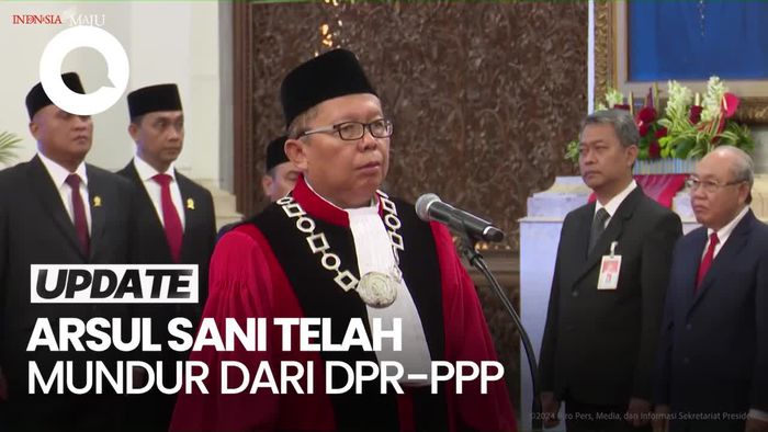 Dilantik Jadi Hakim MK, Arsul Sani Tegaskan Telah Mundur dari PPP