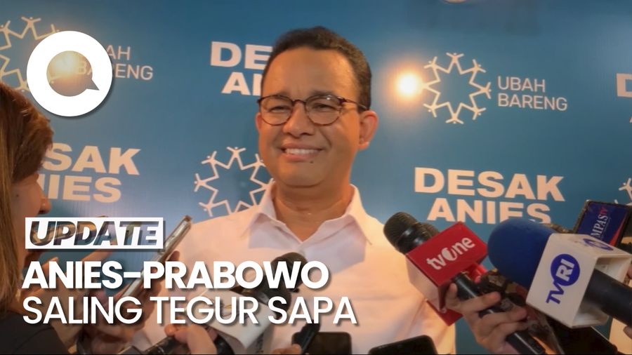 Anies Ungkap Obrolan dengan Prabowo di KPK: Kita Sama-sama Kedinginan