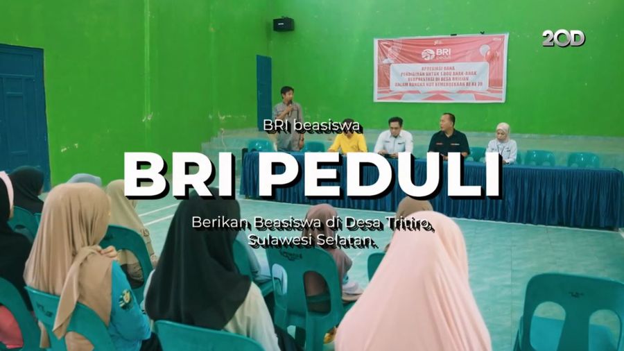 Beasiswa BRI Untuk Para Siswa Tangguh di Desa Tritiro