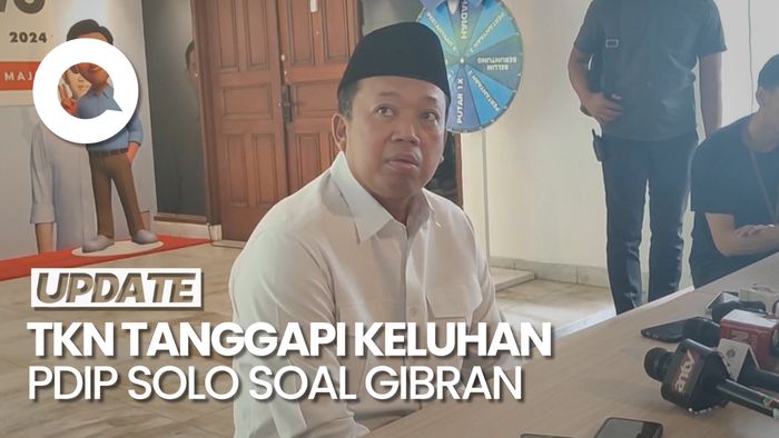 PDIP Solo Minta Gibran Mundur dari Wali Kota, TKN: Mengada-ada