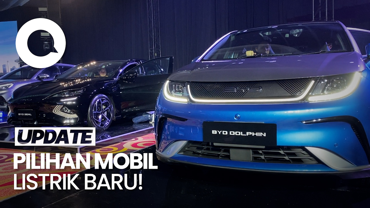 Resmi Masuk Indonesia, BYD Perkenalkan 3 Mobil Listriknya