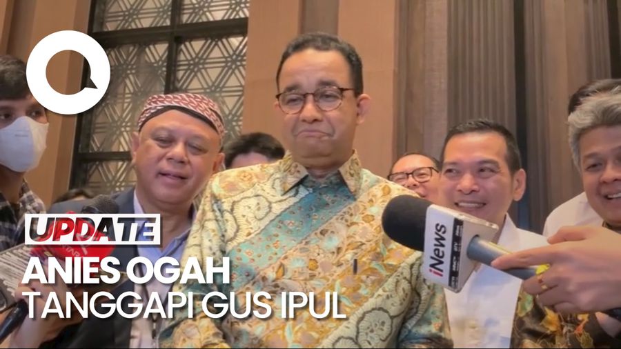 Respons Anies Usai Gus Ipul Minta Tak Pilih Paslon Dukungan Baasyir