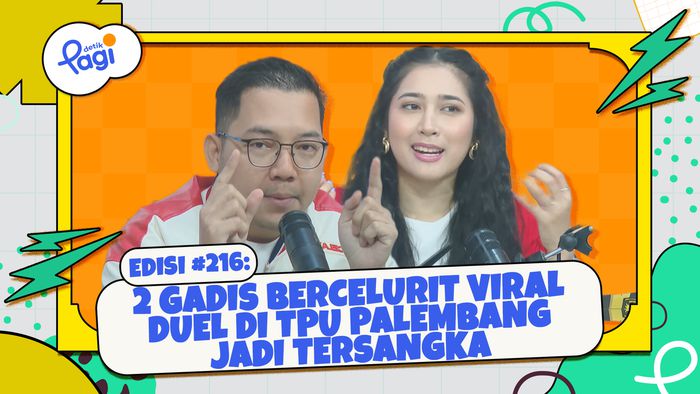 2 Gadis Bercelurit yang Viral Duel di TPU Palembang Jadi Tersangka