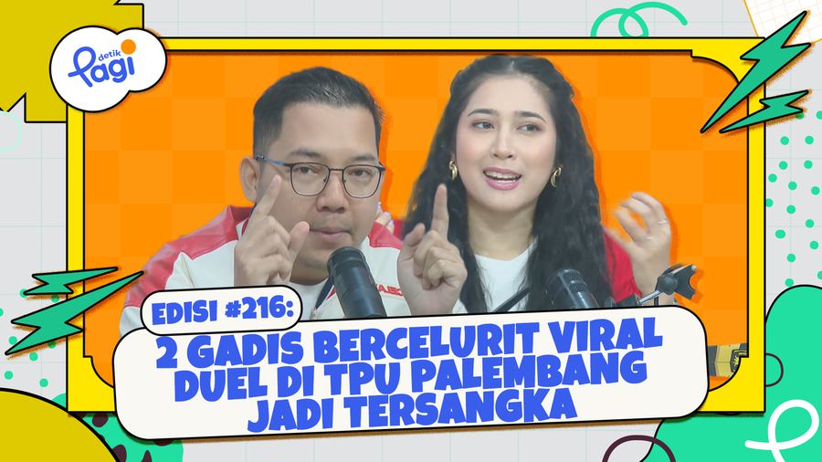2 Gadis Bercelurit yang Viral Duel di TPU Palembang Jadi Tersangka