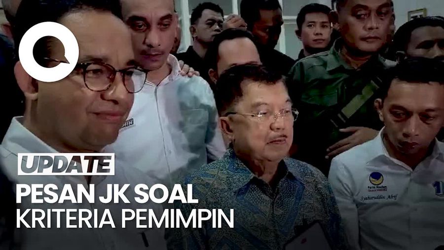 JK Ibaratkan Pemimpin Bak Sopir: Kalau Emosi Bisa Tabrakan