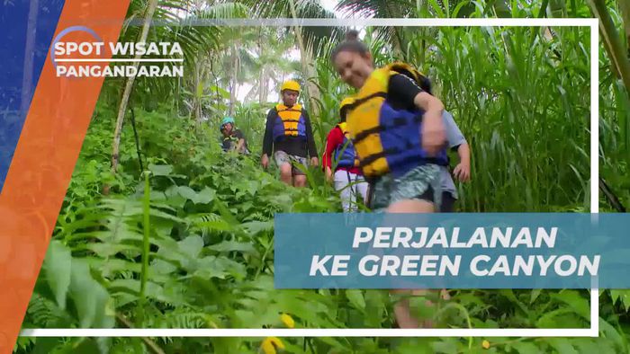 Menyusuri Hutan, Perjalanan Seru Menuju Green Canyon Pangandaran 