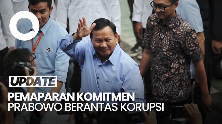 Tekad Prabowo Berantas Korupsi Karena Ganggu Kelangsungan Hidup Bangsa
