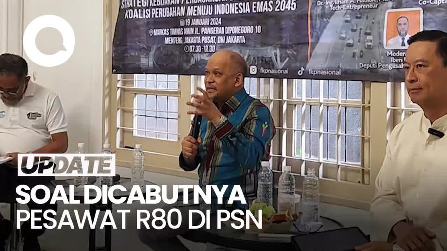 Cerita Ilham Habibie Saat R80 Dicabut dari Proyek Strategis Nasional
