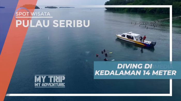 Diving di Kedalaman 14 Meter Menikmati Keindahan Bawah Laut Kepulauan Seribu 