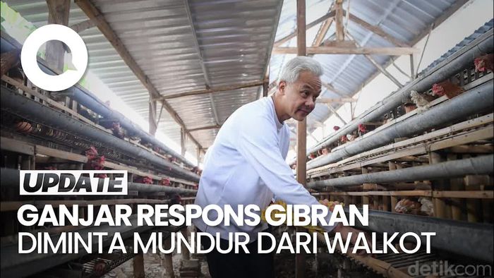 Ganjar soal PDIP Solo Sarankan Gibran Mundur dari Walkot: Baiknya Mundur