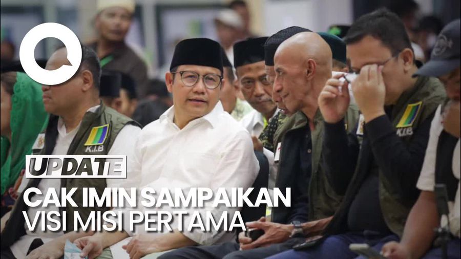 Cak Imin Jadi yang Pertama Sampaikan Visi-Misi di Debat Keempat