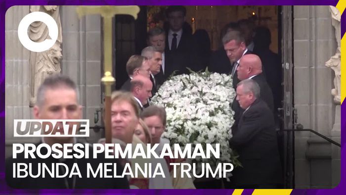 Melania Trump Kenang Sang Ibunda di Acara Pemakaman