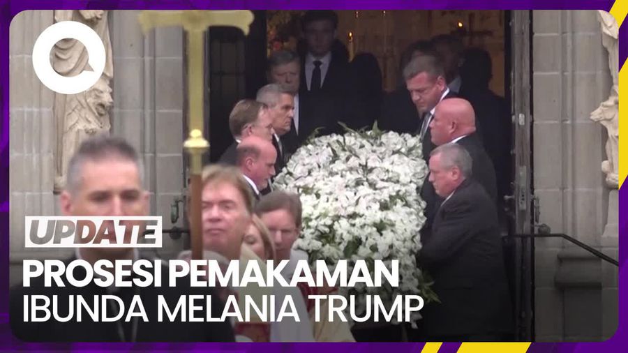 Melania Trump Kenang Sang Ibunda di Acara Pemakaman