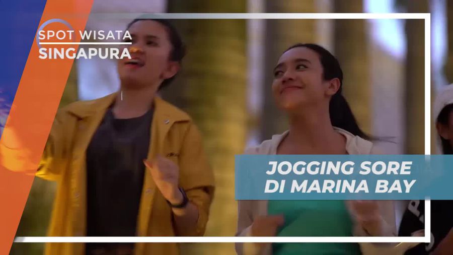 Lari Sore di Marina Bay, Menikmati Keindahan Panorama Kota, Singapura