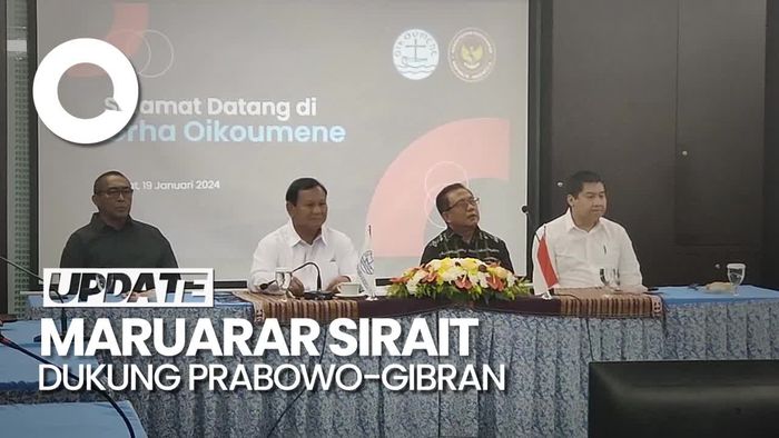 Maruarar Sirait Dukung Prabowo-Gibran di Pilpres 2024