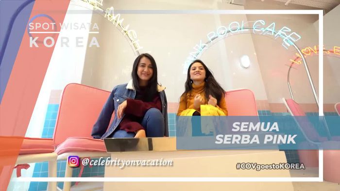 Kafe Bernuansa Serba Pink di Korea Selatan