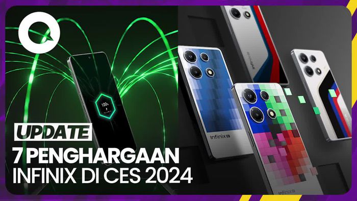 Infinix Raih 7 Penghargaan Inovasi di CES 2024