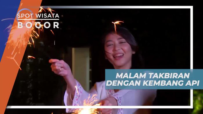 Merayakan Suasana Malam Dengan Bermain Kembang Api di Kota Bogor