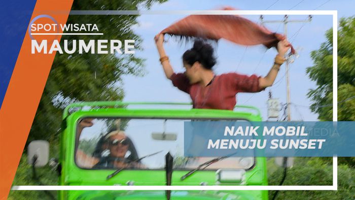 Berburu Keindahan Lukisan Senja di Bukit Tanjungkajuwulu, Maumere