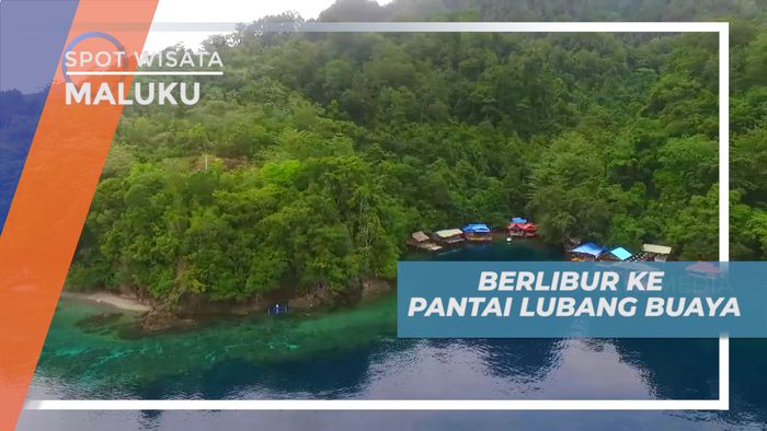 Pantai Lubang Buaya, Pesona Keindahan Alam Tersembunyi di Ambon Manise, Maluku