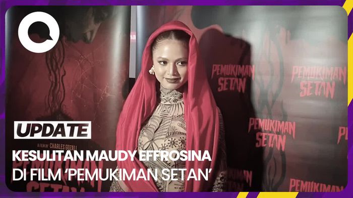 Maudy Effrosina Sempat Memar Saat Syuting Pemukiman Setan