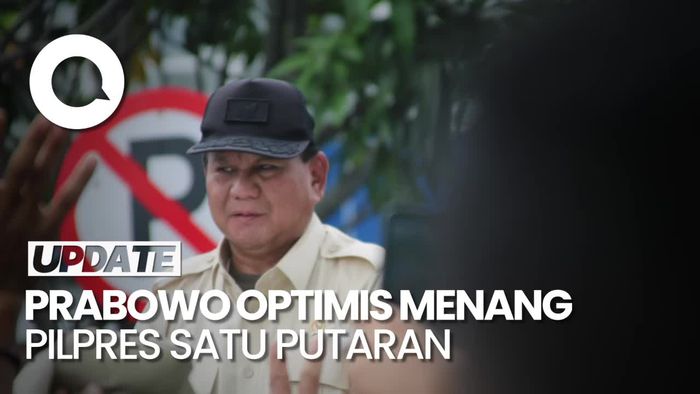 Prabowo: Semua Survei Mengatakan Kita Akan Satu Putaran