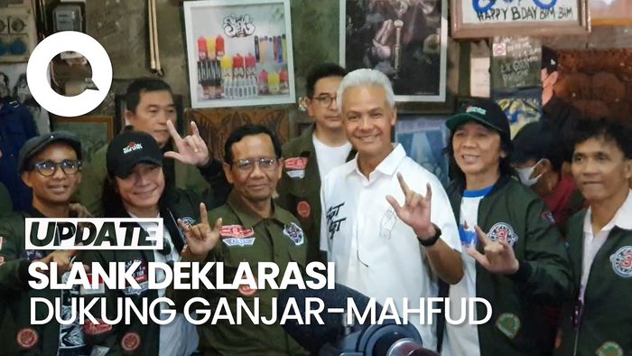 Slank Deklarasi Dukung Ganjar-Mahfud di Pilpres 2024