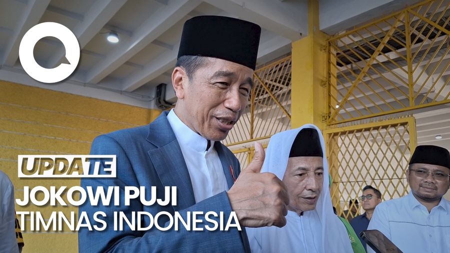 Jokowi Senang Indonesia Menang Lawan Vietnam: Mainnya Bagus Sekali