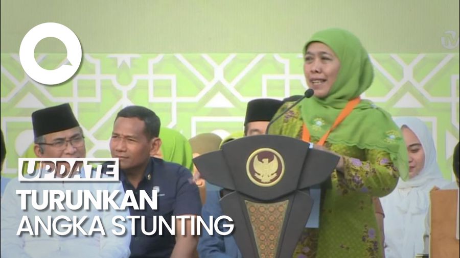 Khofifah Sebut Muslimat NU Siap Turunkan Angka Stunting di Indonesia