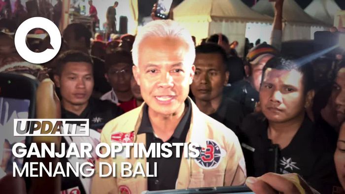Hadiri Pesta Rakyat di Denpasar, Ganjar Optimistis Menang Mutlak di Bali