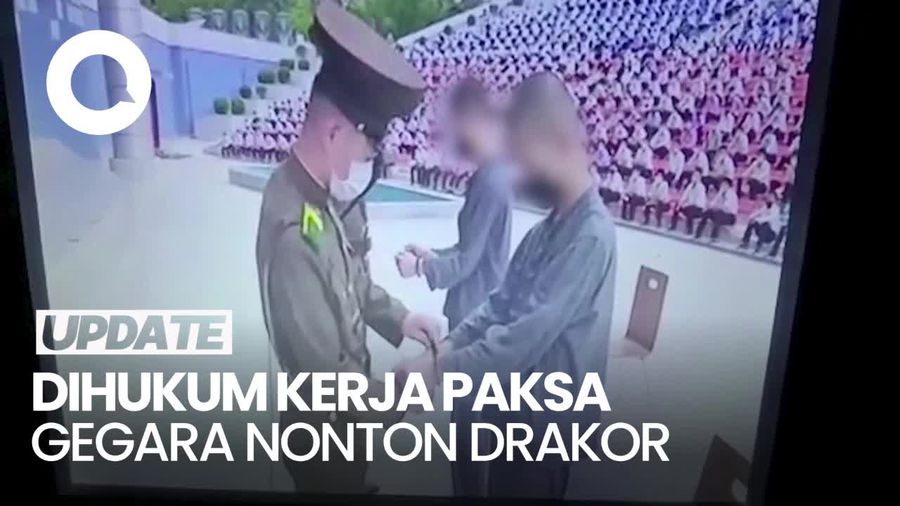 2 Remaja Korut Dihukum Kerja Paksa 12 Tahun gegara Nonton Drakor